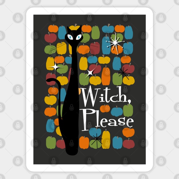 Witch, Please Magnet by Rackham